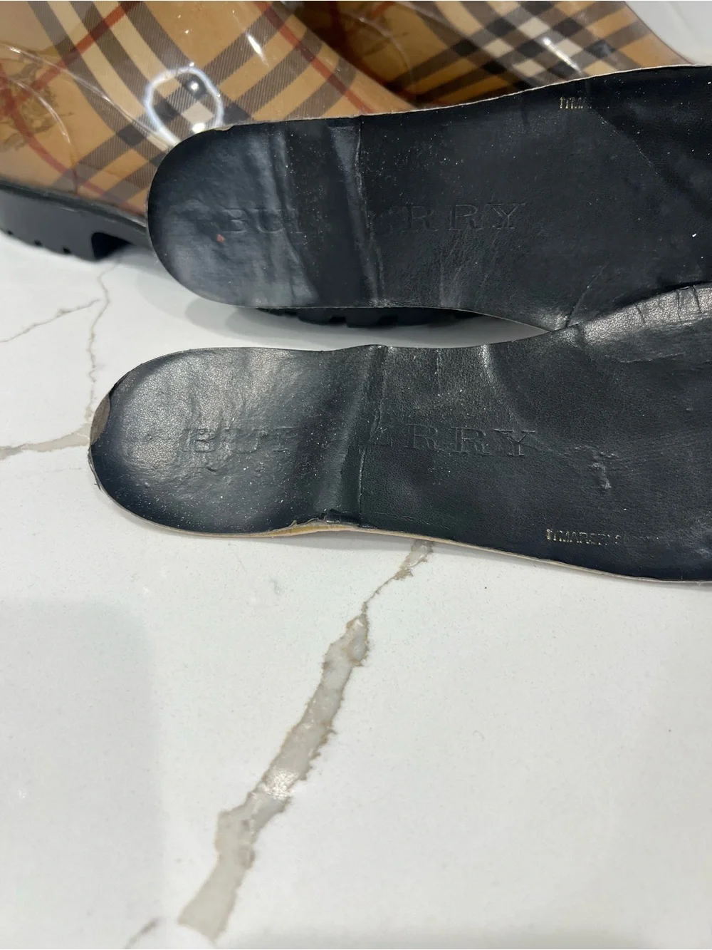 BURBERRY RAIN BOOTS